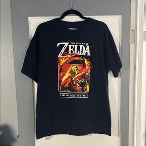 The Legend of Zelda Black T-Shirt